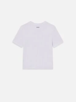 Ritz Solid Baby Tee -- White 9 Ritz Solid Baby Tee -- White -Frame Sale Store WP25JTE007 WHT B