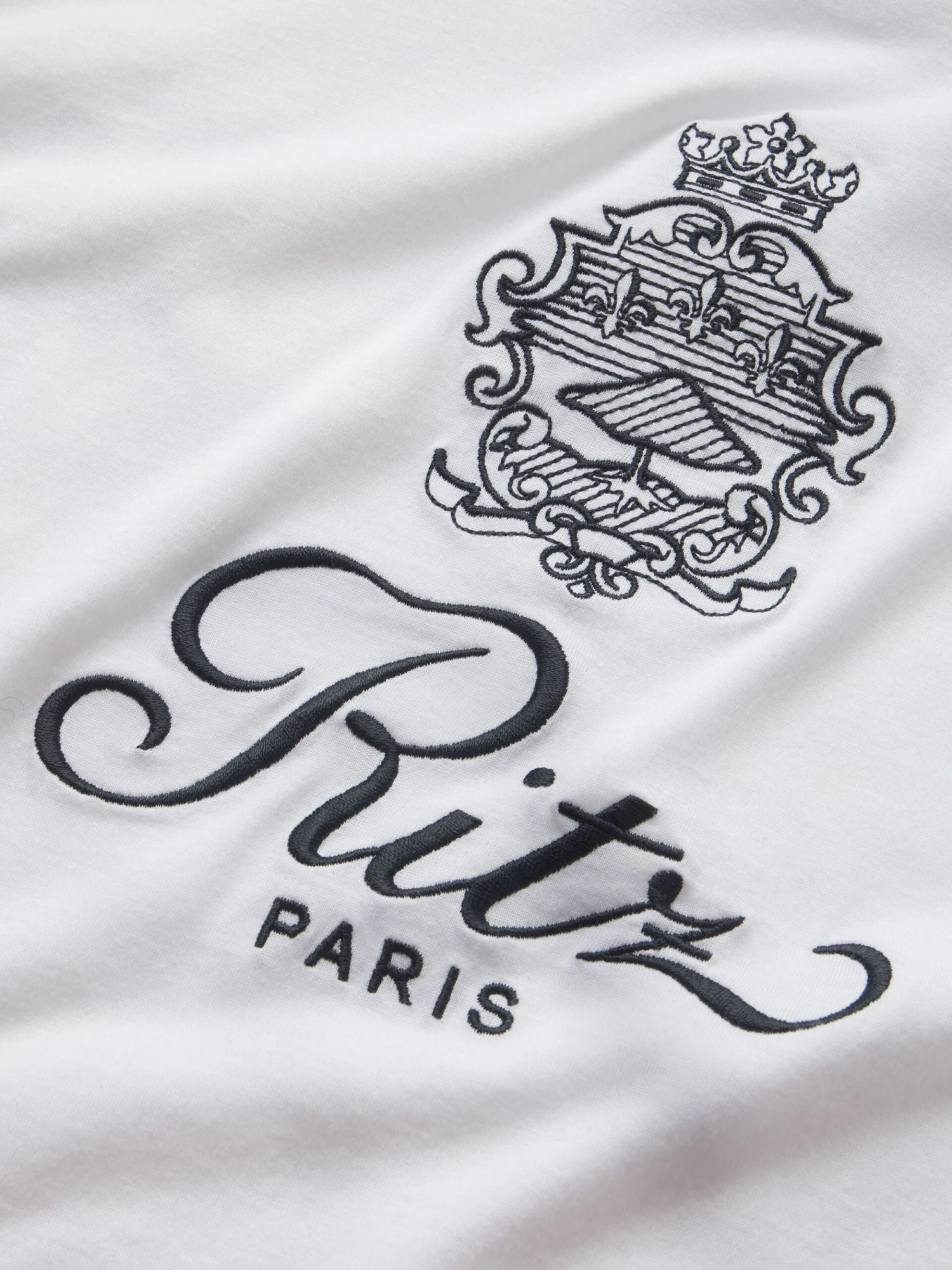 Ritz Solid Baby Tee -- White 3 Ritz Solid Baby Tee -- White - Image 3