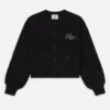 Ritz Mixed Stitch Sweater -- Black