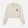 Ritz Women's Crest Cashmere Sweater -- Cream