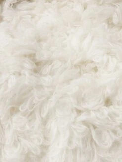 The Shaggy Coat -- Cream -Frame Sale Store WP26KJA001 CREA FABRICDET V3