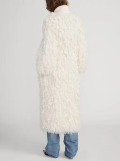 The Shaggy Coat -- Cream -Frame Sale Store WP26KJA001 CREA 0614