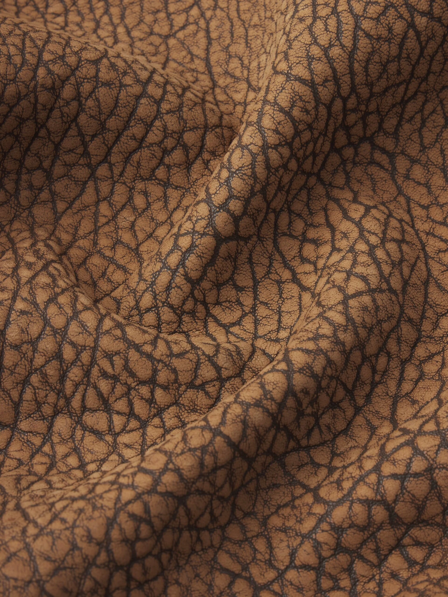 The Distressed Leather Jacket -- Dark Camel 7 The Distressed Leather Jacket -- Dark Camel - Image 7