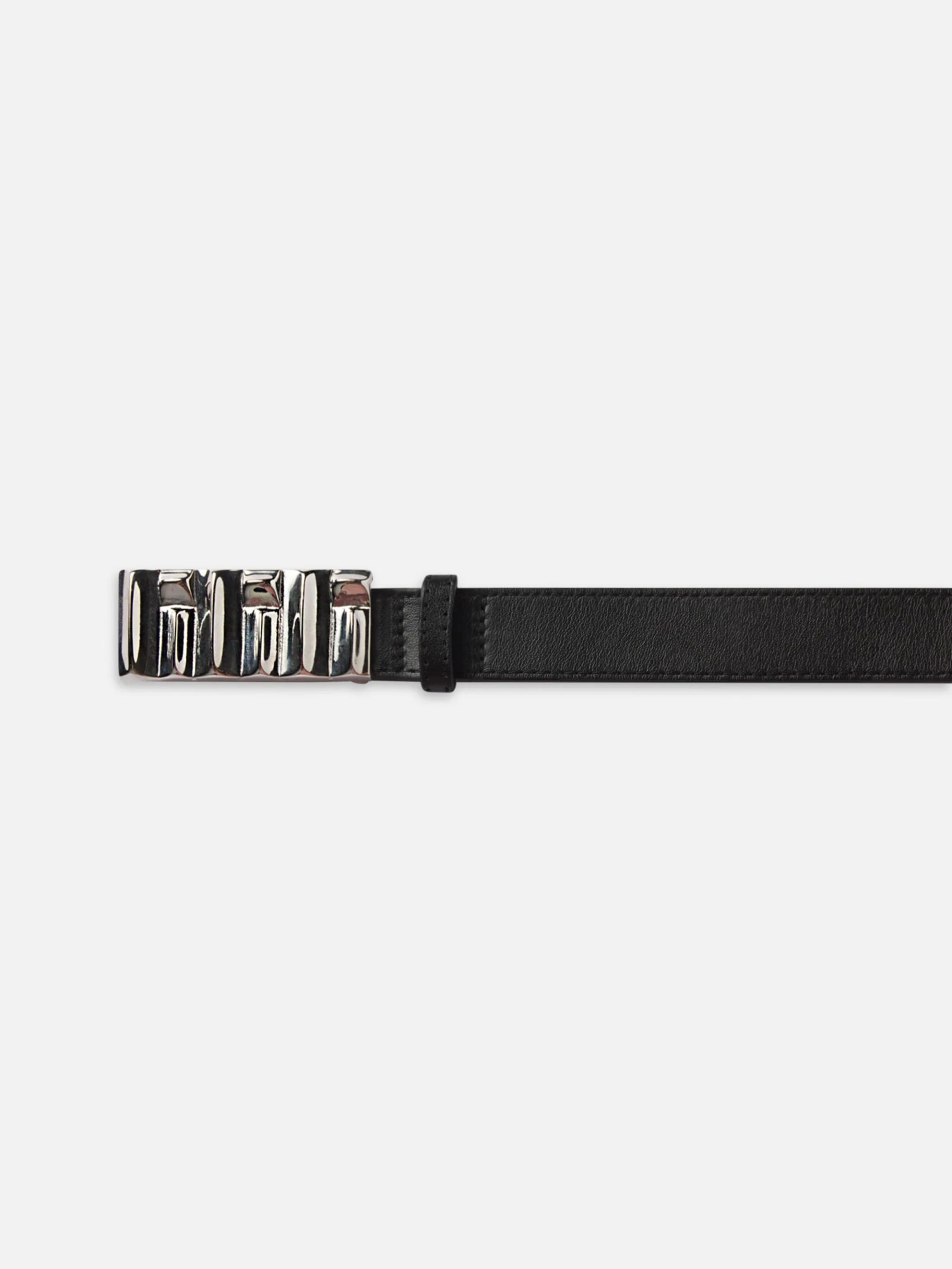 Sculptural Belt -- Black 2 Sculptural Belt -- Black - Image 2