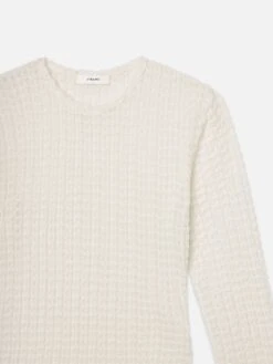 The Popcorn Top -- Alabaster 6 The Popcorn Top -- Alabaster -Frame Sale Store WS25JKT005 ABST SUP