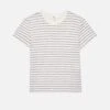 The Linen Baby Tee -- Navy Multi