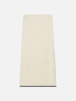 The Cable Skirt -- Navy Multi