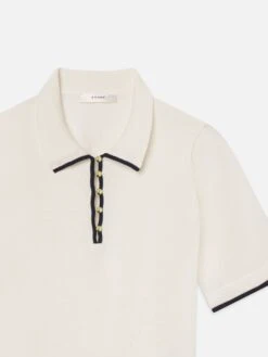 The Sport Polo -- Cream Multi -Frame Sale Store WS25KSW008 CREM DET