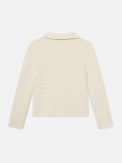 The Crochet Blazer -- Cream -Frame Sale Store WS25KSW024 CREA B