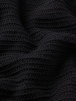 The Crochet Blazer -- Black 11 The Crochet Blazer -- Black -Frame Sale Store WS25KSW024 BLK FABRICDETAIL