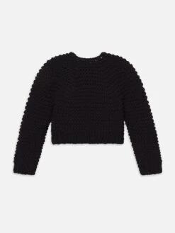 The Bubble Cardi -- Black -Frame Sale Store WS25KSW041 BLK BACK