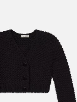 The Bubble Cardi -- Black -Frame Sale Store WS25KSW041 BLK DETAIL