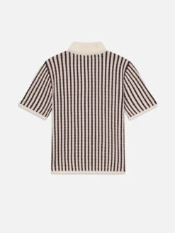 The Cable Polo -- Burgundy Multi -Frame Sale Store WS25KSW043 BRGM B d519785b 45fa 4017 a8d8 96d3d2c7926d