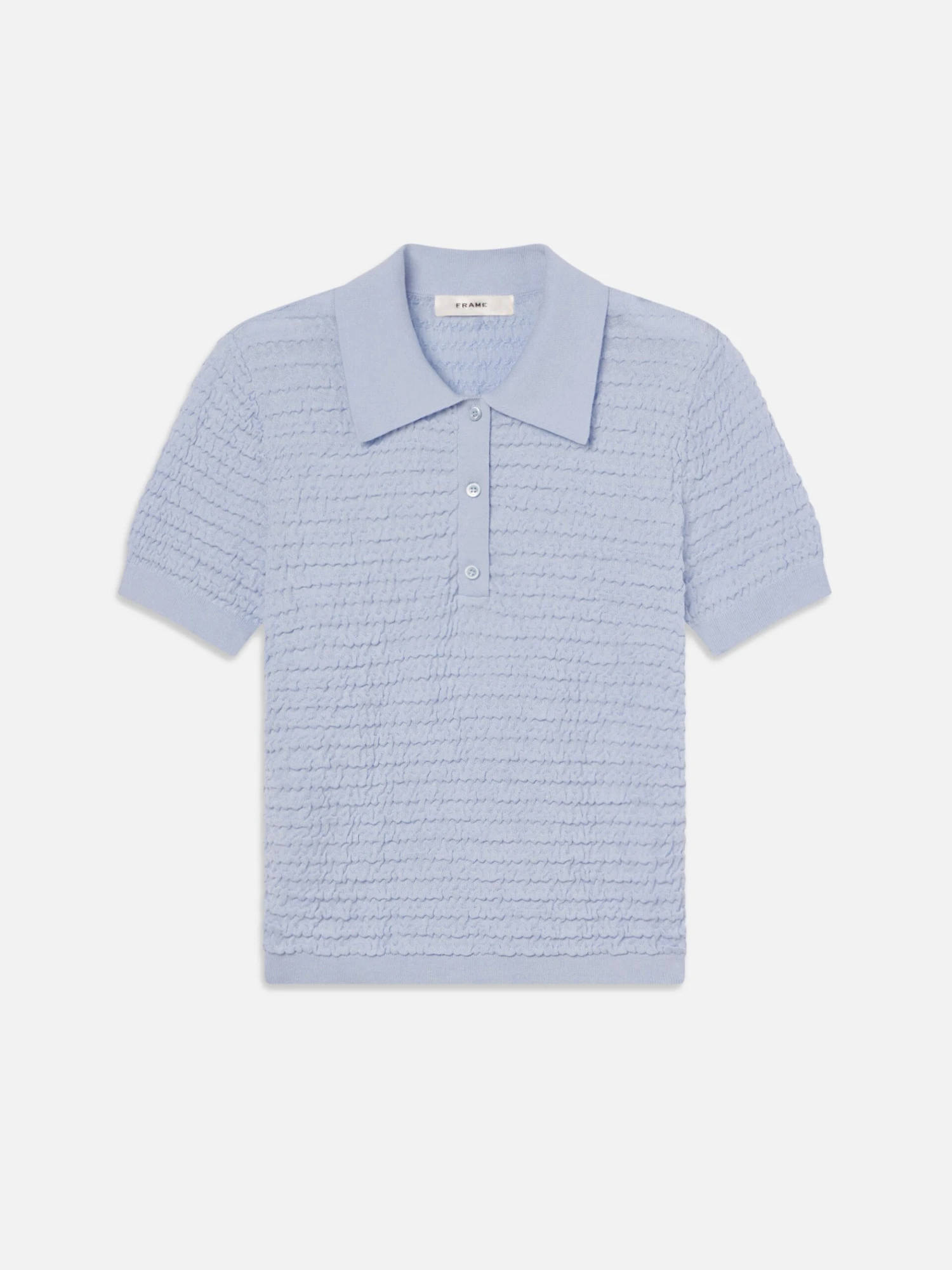 The Smocked Polo -- Light Chambray 1 The Smocked Polo -- Light Chambray