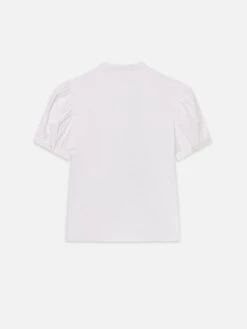 The Gathered Top -- White -Frame Sale Store WS25WBL048 WHT B