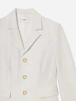 The Seersucker Smart Blazer -- Light Chambray Multi -Frame Sale Store WS25WBZ013 LCHM DET