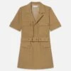 The Utility Dress -- Khaki Tan