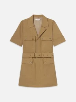 The Utility Dress -- Khaki Tan