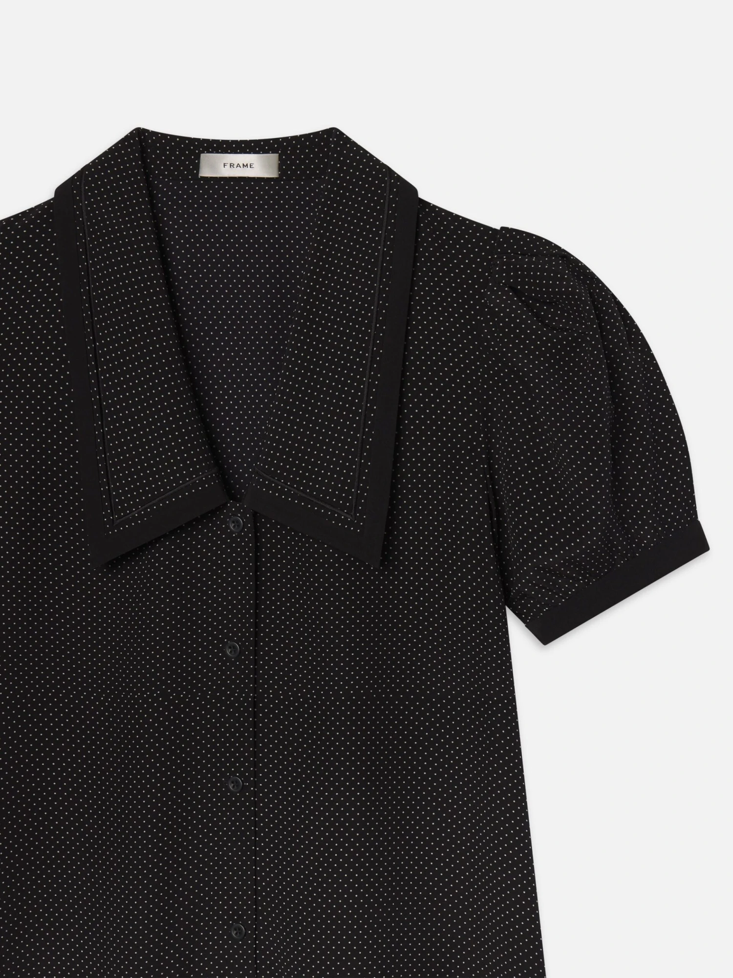 The Polka Dot Sailor Dress -- Black Multi 2 The Polka Dot Sailor Dress -- Black Multi - Image 2