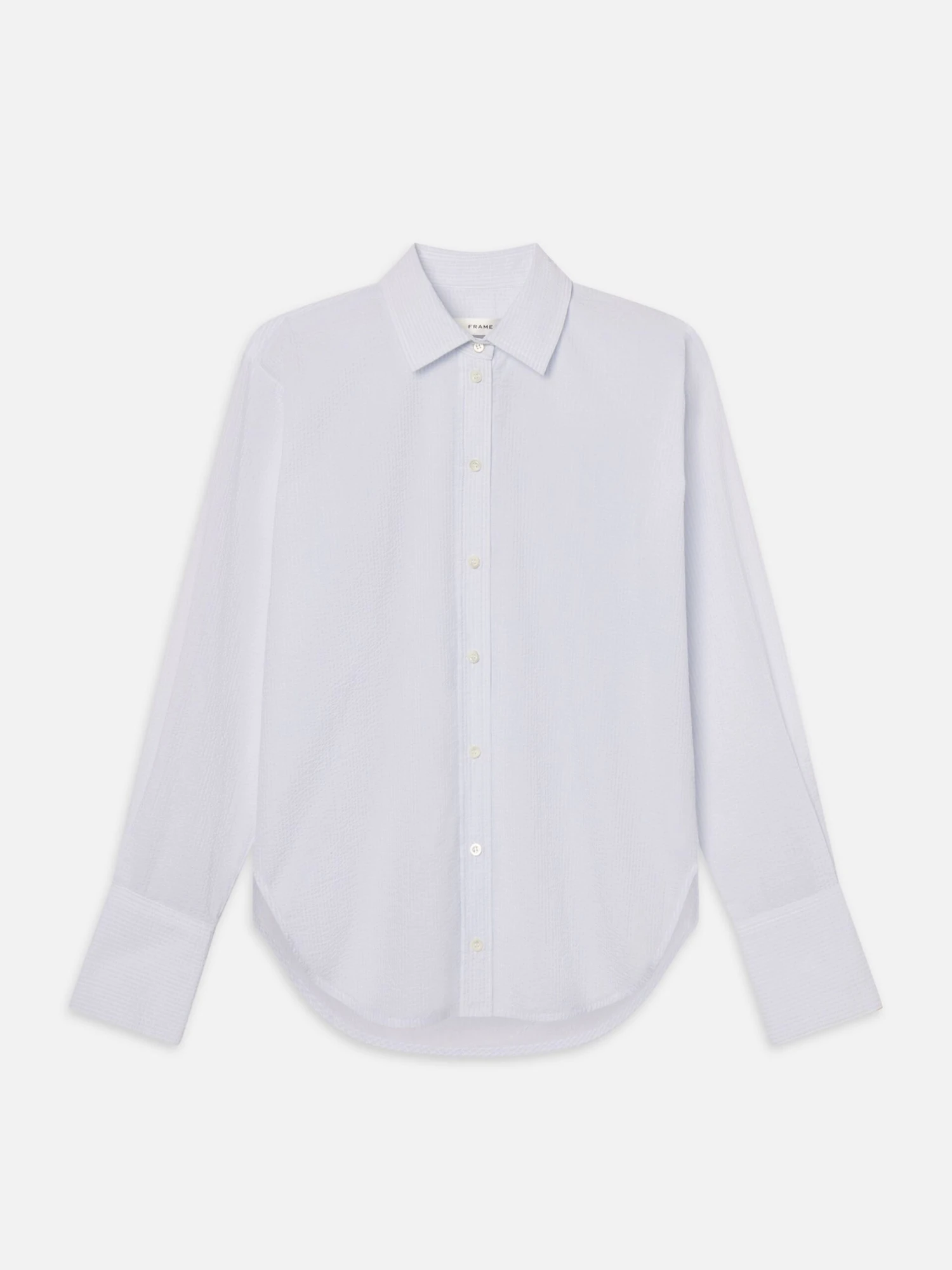 The Seersucker Classic Shirt -- Light Chambray Multi 1 The Seersucker Classic Shirt -- Light Chambray Multi