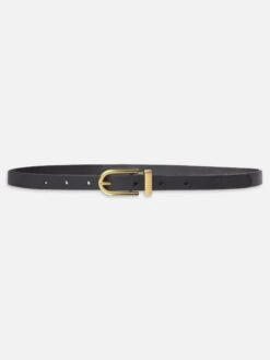 Petit Simple Art Deco Belt -- Black