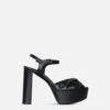 Camille Platform Heel -- Black