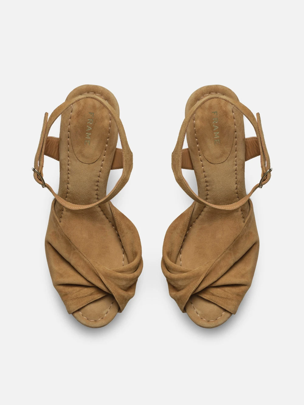 Camille Platform Heel -- Tan 2 Camille Platform Heel -- Tan - Image 2